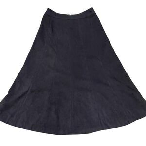 Christopher & Banks Black Panel Skirt Sz 4